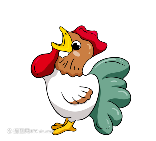 卡通打鸡